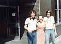 Clive Sheila and Me outside Hectors House
